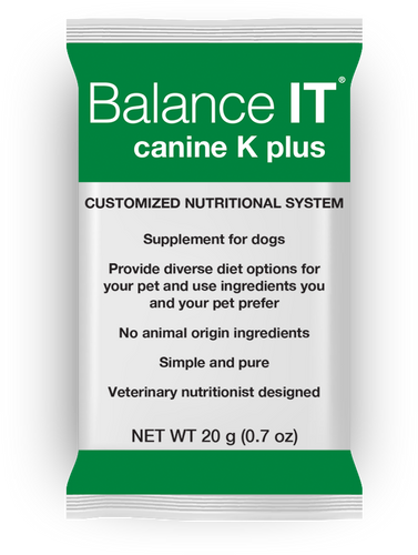 Balance IT® Canine K Plus (Pouch)