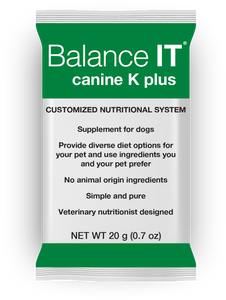 Balance IT® Canine K Plus (Pouch)