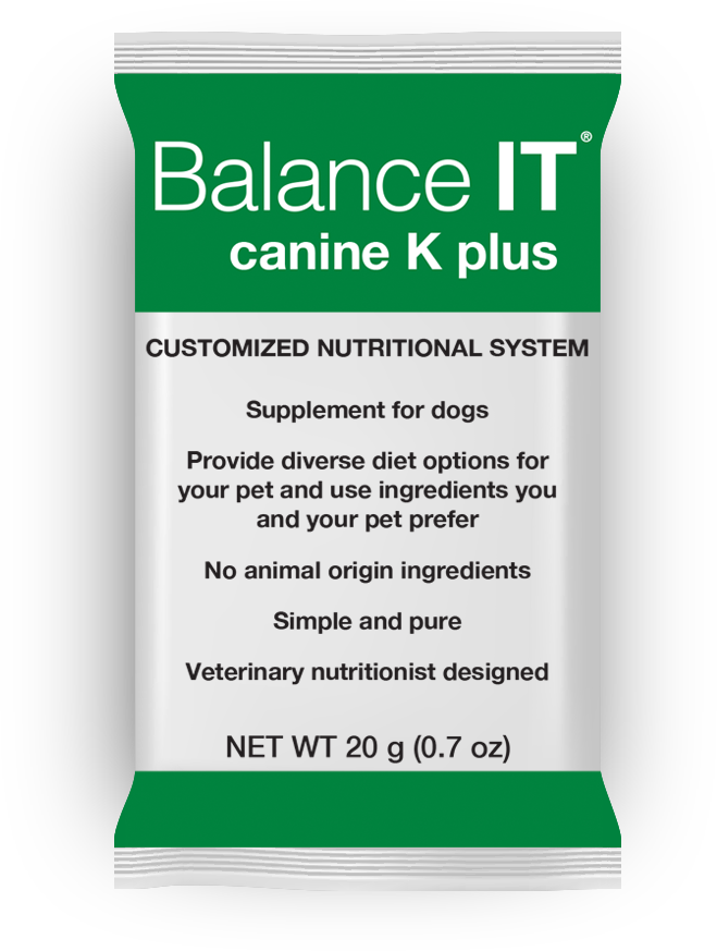 Balance IT® Canine K Plus (Pouch)