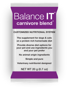 Balance IT Original Blends® - Carnivore Blend® for Dogs & Cats (Pouch)